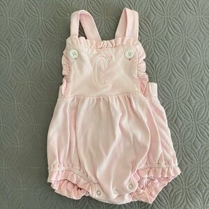 C monogram bubble / sunsuit